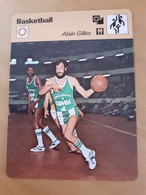 Fiche Rencontre Alain Gilles ASVEL Villeurbanne Basket - Basketball