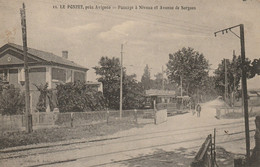 CPA-84-LE PONTET-Passage à Niveau Et Avenue De Sorgues - Le Pontet