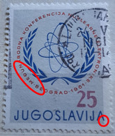 NUCLEAR ELECTRONIC CONFERENCE-BEOGRAD-25 D-ERROR-YUGOSLAVIA-1961 - Atome