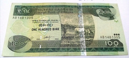 Ethiopia  , 100 Birr , (2003) P# 52, AUNC - Etiopia
