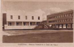 GUIDONIA TIVOLI  PALAZZO PODESTARILE  E CASA DEL FASCIO  NO VG - Guidonia Montecelio