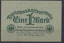 Germany - 1922 - 1 Mark .. - P61b2, R73c.. UNC - 1 Mark