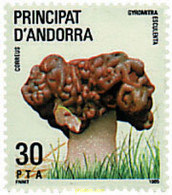 36243 MNH ANDORRA. Admón Española 1985 SETAS - Oblitérés