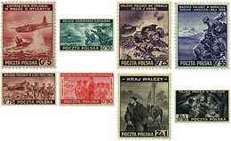 57103 MNH POLONIA 1943 SERIE BASICA - Autres & Non Classés