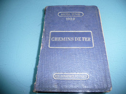 PIERRE PLACE AGENDA DUNOD 1929 CHEMINS DE FER TRAIN - Chemin De Fer & Tramway