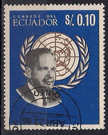 Ecuador 1966 - Dag Hammarskjold Scott#753 - Used - Ecuador