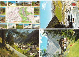 4 AK - Österreich - Sölden In Tirol - Oetztal - Fiegls Gasthaus - Edelweisshütte - Map - Ortsansicht - Sölden