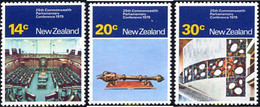 173463 MNH NUEVA ZELANDA 1979 25 CONFERENCIA PARLAMENTARIA DE LA COMMONWEALTH - Errors, Freaks & Oddities (EFO)