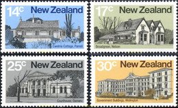 172914 MNH NUEVA ZELANDA 1980 ARQUITECTURA - Variétés Et Curiosités