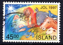 Iceland 1997 45k Christmas Fine Used - Used Stamps