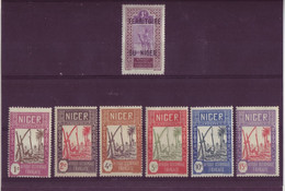 France - Colonies - Niger - Lot De 7 Timbres Différents - 3640 - Autres & Non Classés