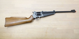 Vintage TOY GUN : JOHNNY PALMER SPORT MODEL By Edison Giocattoli - L=75cm - 19??s - Keywords : Cap - Cork - Rifle - Dart - Decorative Weapons