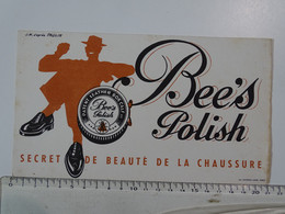 Buvard - Bee's Polish - Secret De Beauté De La Chaussure - J.M. D'après PAULIN - Cirage - Shoes