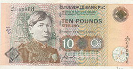 BILLET    SCOTLAND   CLYDESDALE BANK PLC   TEN POUNDS   10 POUNDS  1987 - 10 Pounds