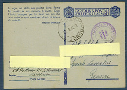 °°° Cartolina Postale N. 4958 - Per Le Forze Armate °°° - 1939-45