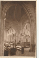 RYE  CHURCH INTERIOR . THE PENDULUM - Rye