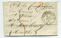 T12 SAINTE MENEHOULD + Boite Rurale V Identifiée De Vienne Le Chateau / Dept 52 Meurthe Et Moselle / 1836 - 1801-1848: Vorläufer XIX