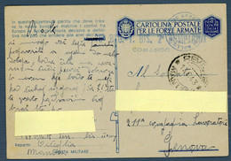 °°° Cartolina Postale N. 4956 - Per Le Forze Armate °°° - 1939-45