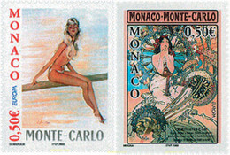 113471 MNH MONACO 2003 EUROPA CEPT. ARTE DEL CARTEL - Altri & Non Classificati