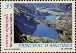 119555 MNH ANDORRA. Admón Española 2000 PATRIMONIO NATURAL - Oblitérés