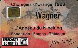 FRANCE - Télécarte F23A  Wagner 50u - SC4 - 1987
