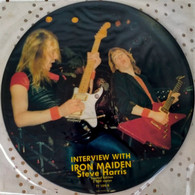 Iron Maiden Steve Harris Interview LP Vinile Picture Disc NUOVO - Edizioni Limitate