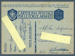 °°° Cartolina Postale N. 4938 - Per Le Forze Armate °°° - 1939-45