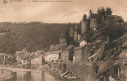 La Roche Belgique (7539) Le Château, Vue Prise De La Route D'Houffalize - La-Roche-en-Ardenne