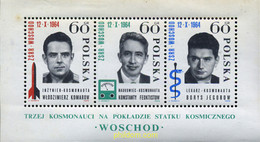 166731 MNH POLONIA 1964 VOSKHOD 1 - Sin Clasificación