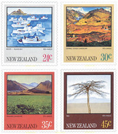 173100 MNH NUEVA ZELANDA 1983 PAISAJES - Variétés Et Curiosités