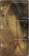 Finland - Sonera (Chip) - S-0077-78-79 - S Series - Puzzle Fish, G&D, 04.2000, 30-50-100Mk, 15.000ex, All Used - Finnland