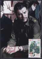 TMA-733 CUBA 2021 MAXIM CARD MATANZAS RED SPECIAL CANCEL ERNESTO CHE GUEVARA. - Cartes-maximum