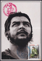 TMA-741 CUBA 2005 MAXIM CARD SPECIAL CANCEL ERNESTO CHE GUEVARA IN CONGO. - Maximumkarten