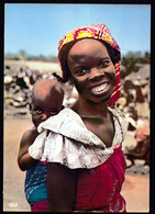 Ivory Coast, Cote D'Ivore 1970 / Jeune Maman, Young Mammy With Child - Côte-d'Ivoire