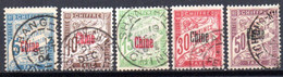 Chine: Yvert Taxe N° 1/6 Sauf Le 4 - Postage Due