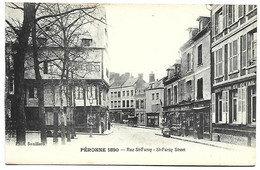Delcampe - PERONNE 1890 - Rue Saint Fursy - Peronne
