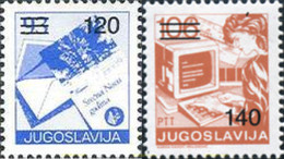 354041 MNH YUGOSLAVIA 1988 SERIE BASICA - Collections, Lots & Séries