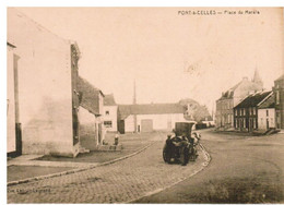 Cpa Pont à Celles Place Du Marais (animation) - Pont-a-Celles