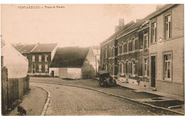 Cpa Pont à Celles Place Du Marais (véhicule) - Pont-a-Celles