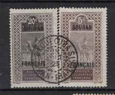 Soudan - French Sudan - Yvert 23 Et 26 Oblitéré KOULOUBA - Scott#24 And 30 - Usados