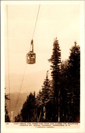 New Hampshire Franconia Cannon Mountain Aerial Tramway Real Photo - White Mountains