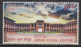India MNH 2022, Sardar School, Jodhpur, Education, - Nuevos