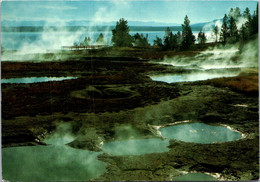 Yellowstone National Park Geyser Basin West Thumb 1995 - USA National Parks