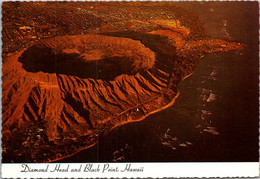 Hawaii Oahu Aerial View Diamond Head And Black Point - Oahu