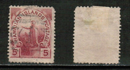 HAWAII   Scott # 76 USED (CONDITION AS PER SCAN) (Stamp Scan # 850-5) - Hawaï