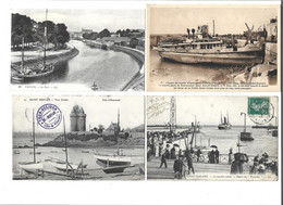 23-0001 Lot De 24 Cartes Barques Et Petits Bateaux - Autres & Non Classés