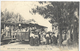 85   LES  SABLES - D' OLONNE   TERMINUS  DU  TRAMWAY  CASINO  DES   PINS - Sables D'Olonne