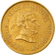 Monnaie, Uruguay, 2 Pesos Uruguayos, 1994, Santiago, TB+, Aluminum-Bronze - Uruguay