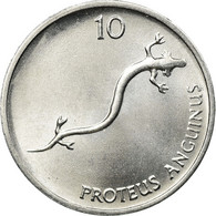 Monnaie, Slovénie, 10 Stotinov, 1992, SUP, Aluminium, KM:7 - Eslovenia