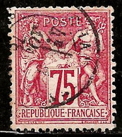 France 1876 N°Y.T. : 71 Obl. - 1876-1878 Sage (Type I)